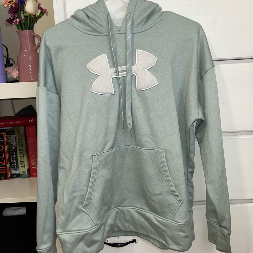 Teal under armor sweatshirt